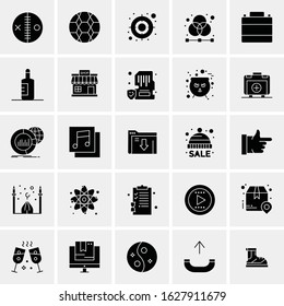 25 Universal Icons Vector illustration