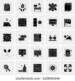 25 Universal Icons Vector illustration