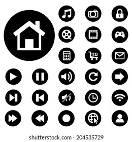 25 Universal Outline Icons For Web and Mobile