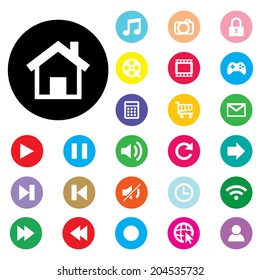 25 Universal Outline Icons For Web and Mobile