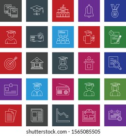 25 User interface Icon set for web and mobile applications
