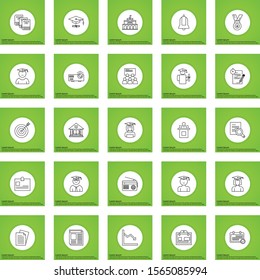 25 User interface Icon set for web and mobile applications
