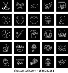 25 User interface Icon set for web and mobile applications
