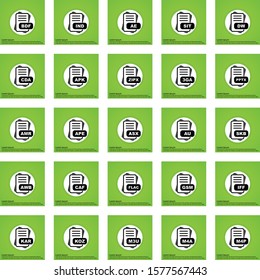 25 User interface Icon set File Format for web and mobile applications
