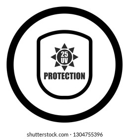 25 UV protection shield