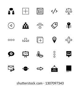 25 word icons with job search and more in this set