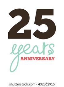 25 years anniversary