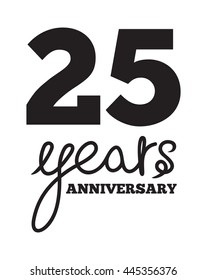25 years anniversary