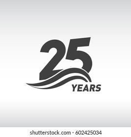 25 Years Anniversary Celebration Design