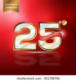 25 Years Anniversary Gold