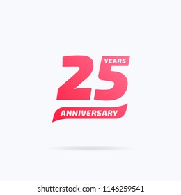 25 Years Anniversary Label