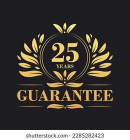 25 Years Guarantee Logo vector,  25 Years Guarantee sign symbol