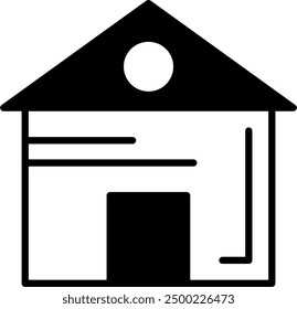 251 - Home Flat Vector Icon Design