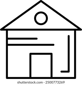 251 - Home Flat Vector Icon Design