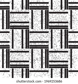 2519 Seamless texture with horizontal black bands. Seamless vector illustration eps 10.