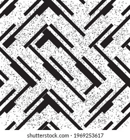 2542 Seamless texture with horizontal black stripes. Seamless vector illustration eps 10.