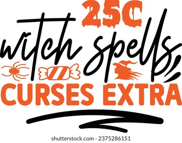 25C witch spells curses extra