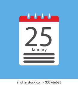 The 25th of January