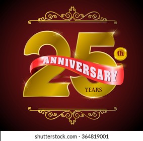 5,236 Happy 25th anniversary Images, Stock Photos & Vectors | Shutterstock
