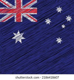 26 January Australia Day Flag Design