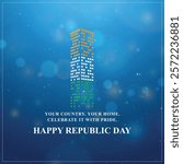 26 January - Happy Republic Day real estate post