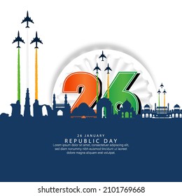 26 January- Happy Republic Day of India celebration.