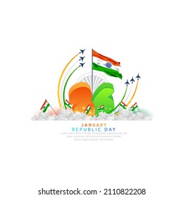 26 January- Happy Republic Day of India celebration.