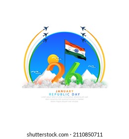 26 January- Happy Republic Day of India celebration.