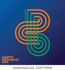 26 January- Happy Republic Day of India celebration.
