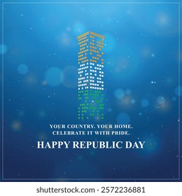 26 January - Happy Republic Day real estate post