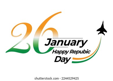 26 January - republic day of India, vector illustration