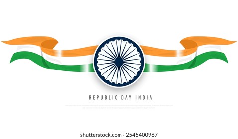 26 January, Republic day India, vector illustration