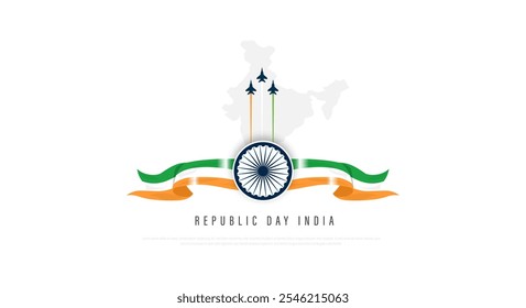 26 January, Republic day India, vector illustration