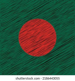 26 March Bangladesh Independence Flag Design