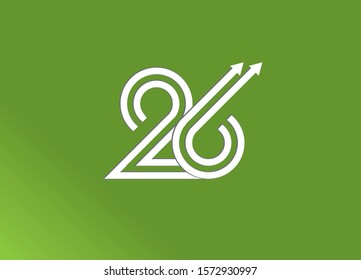  26 Minimalist Logo. Vector And Illustration