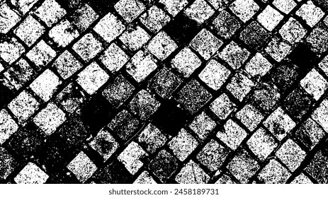 Bloque de la acera. Imagen de fondo con textura de piedra. Ilustración.