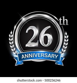 26 Anniversary Images Stock Photos Vectors Shutterstock