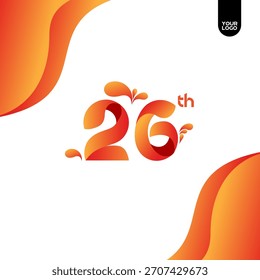 26th Anniversary Logo, Twist Ribbons Logo