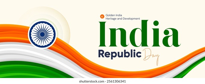 26th January 76th Indian Republic Day Social Media Post, Republic Day Poster, Banner, Web Banner, Greeting Card, Status, Sale Banner