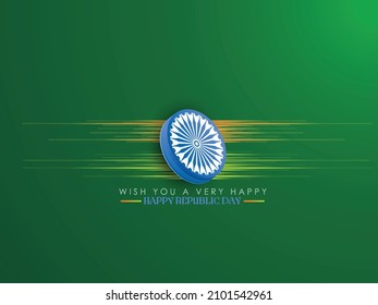 26th January Happy Republic Day Of India Celebration 