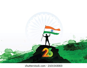 26th January Happy Republic Day Of India Celebration 