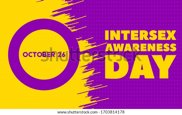 26th October Intersex Awareness Day This Stock Vector Royalty Free 1703814178 Shutterstock 