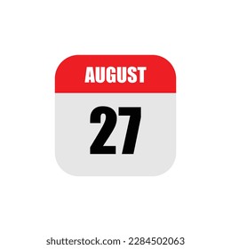 27 august icon with white background svg