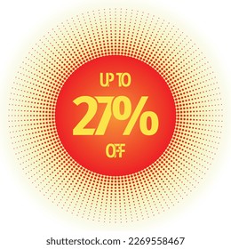 Hasta un 27% de descuento en la plantilla de diseño moderna.