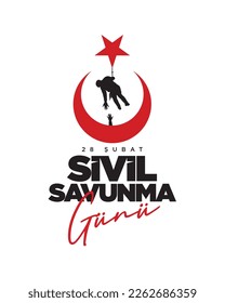 28 Şubat Sivil savunma günü translation: 28 february, civil defense day