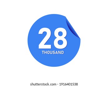 28.000 textos sobre la pegatina azul