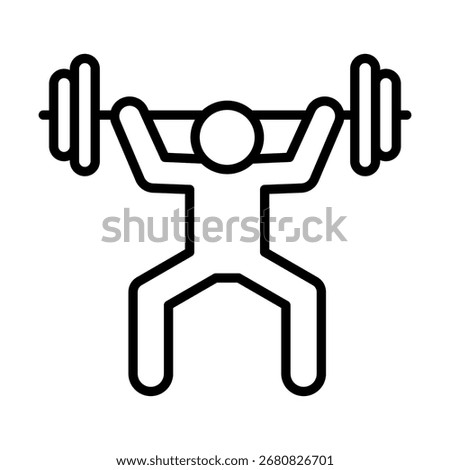 28-Lifting Power icon line vector.eps