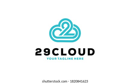 29 Cloud Vector Logo Design Inspirations