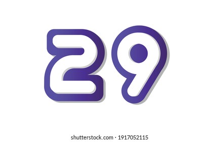17,855 29 number Images, Stock Photos & Vectors | Shutterstock