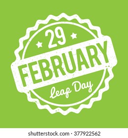 1,162 Leap year Stock Vectors, Images & Vector Art | Shutterstock